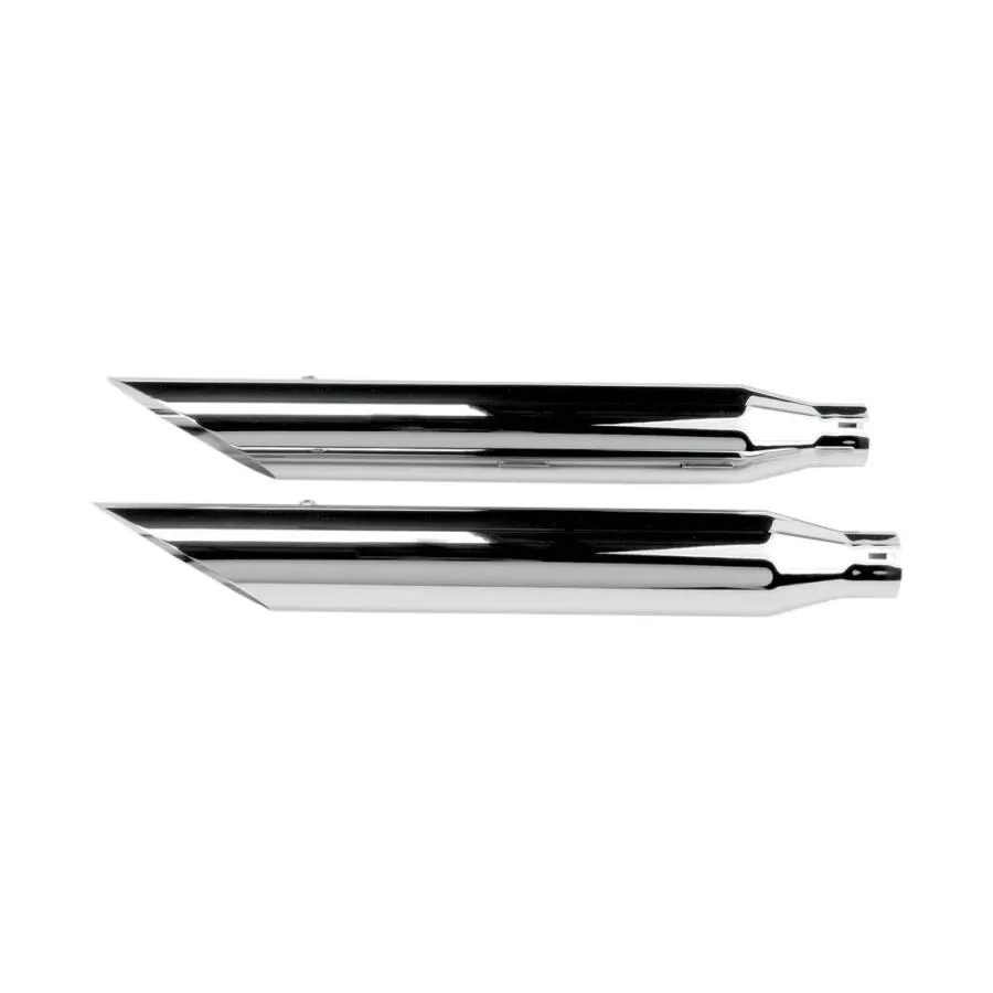 【並行輸入品】 クロームワークス 3 インチ HP-PlusR スリップオン マフラー - スラッシュカット 202350 18010148 KHROME WERKS MUFFLER S/C 07-17FX/ #DRAG