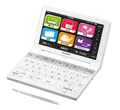 【中古】シャープ カラー電子辞書Brain 生活総合モデル ピンク系 PW-SA2-P