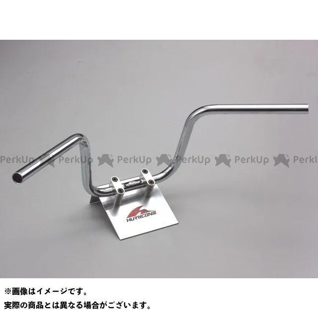 HURRICANE エイプ100（ドラムブレーキ車） エイプ50（キャブレター車） ハンドル関連パーツ POLICE 5型 ハンドルセット（クローム…