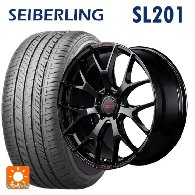 トヨタ プリウス(60系)用 225/45R19 96W XL セイバーリング セイバーリング SL201(ブリヂストン工場生産） ホムラ 2X7FT