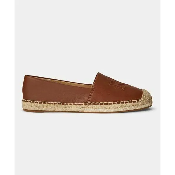 LAUREN RALPH LAUREN SHOES / ローレンラルフローレンシューズ LAUREN RALPH LAUREN R19H CAMERYN タン フラットシューズ