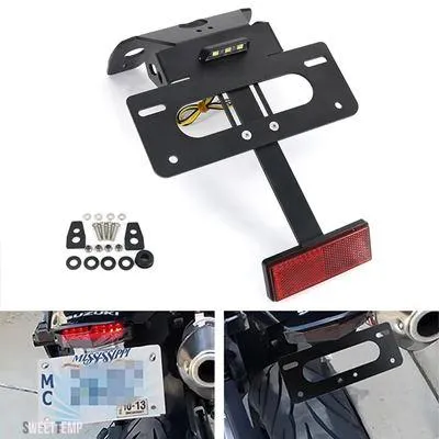 互換品 スズキ テールタイディ フェンダーエリミネーターキット ナンバープレートホルダーブラケット GSR750 2011年 2012年 2013年 2014年 2015年 2016