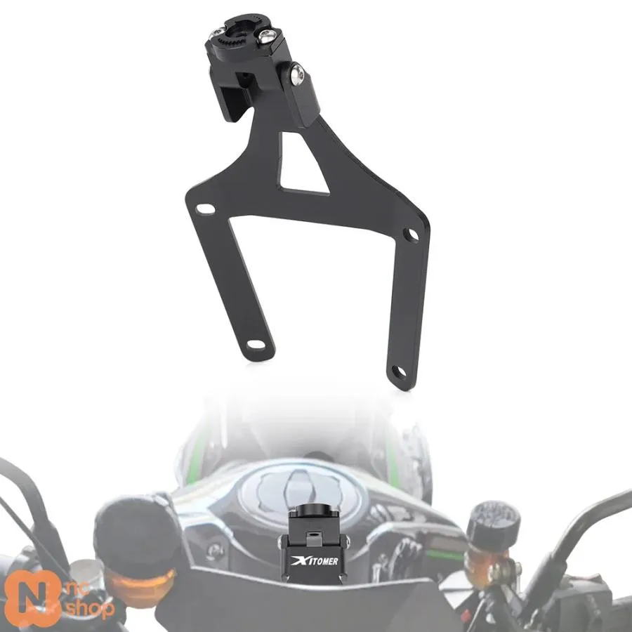 【並行輸入品】バイク 二輪用アルミニウムGPSナビゲーションブラケット カワサキ ZH2 ZH2 2020 2021 2022 2023 2024 2025