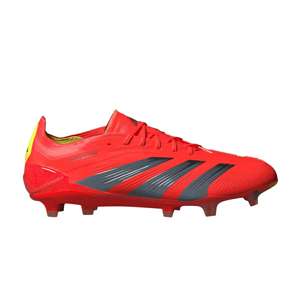 アディダス プレデター エリート 赤 レッド コア 黒色 ブラック チーム PREDSTRIKE PACK スニーカー メンズ ADIDAS PREDATOR ELITE FG / SOLAR RED CORE BLACK TEAM SOLAR