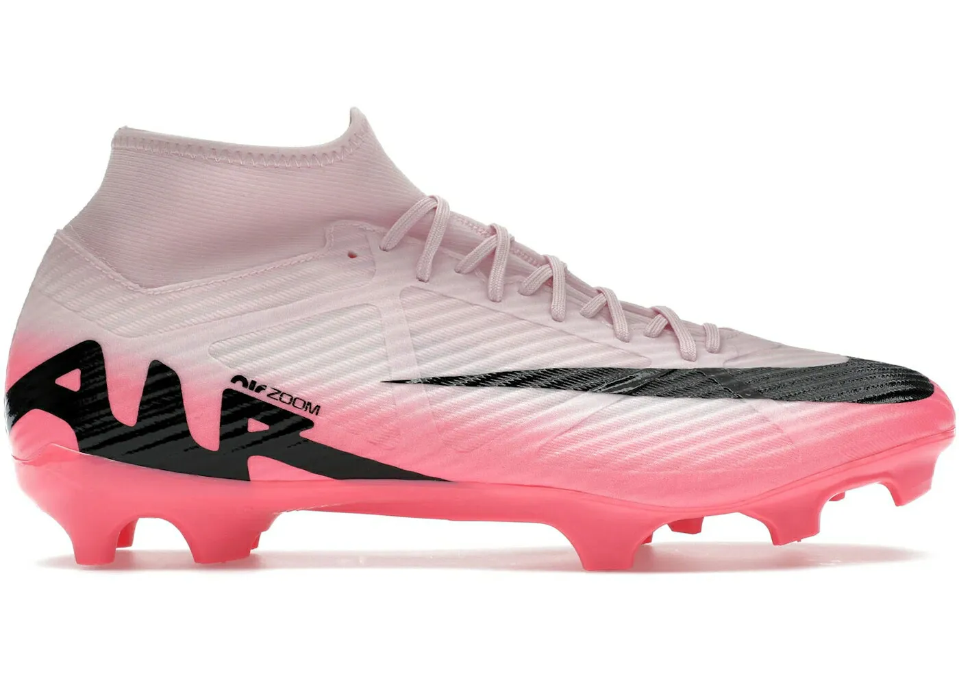 ナイキ アカデミー ピンク 黒色 ブラック スニーカー メンズ NIKE MERCURIAL SUPERFLY 9 ACADEMY MG PINK FOAM BLACK / PINK FOAM BLACK