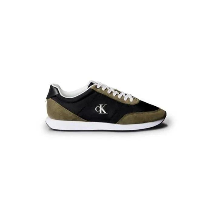 カルバンクライン Calvin Klein 【 Men Ck Retro Runners Men Black/White 】 メンズ レトロ メンズ 黒色 ブラック 白色 ホワイト