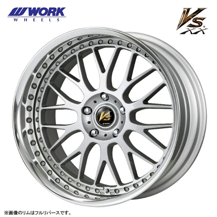19インチ 5H114.3 11J 11J+9 5穴 ホイール 【2本セット 新品】  VS XX STEP RIM BIG CALIPER Rdisk 送料無料 ワーク