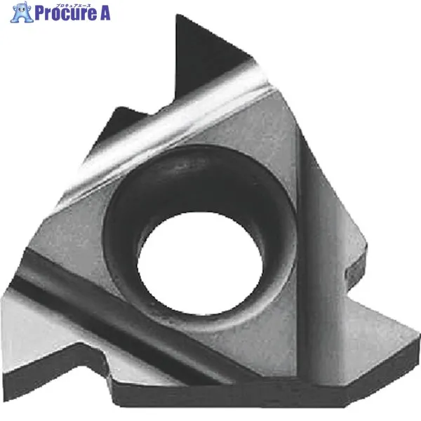 京セラ 内径ねじ切り加工用チップ (汎用55°、G(PF)、R(PT)(BSPT)、ウィットねじ(W) TC60M 11IR55005  TC60M 10個 ▼644-5225  ●MA515