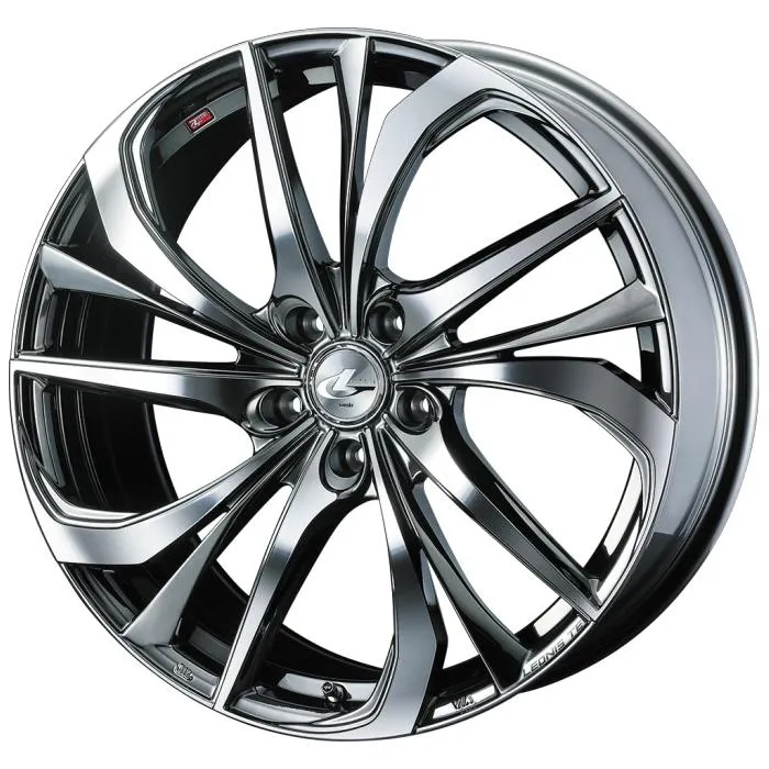 YOKOHAMA BluEarth-RV RV03 205/55R17 95V XL LEONIS TE BMCMC 17インチ 6.5J+53 5H-114.3 サマー 4本セット
