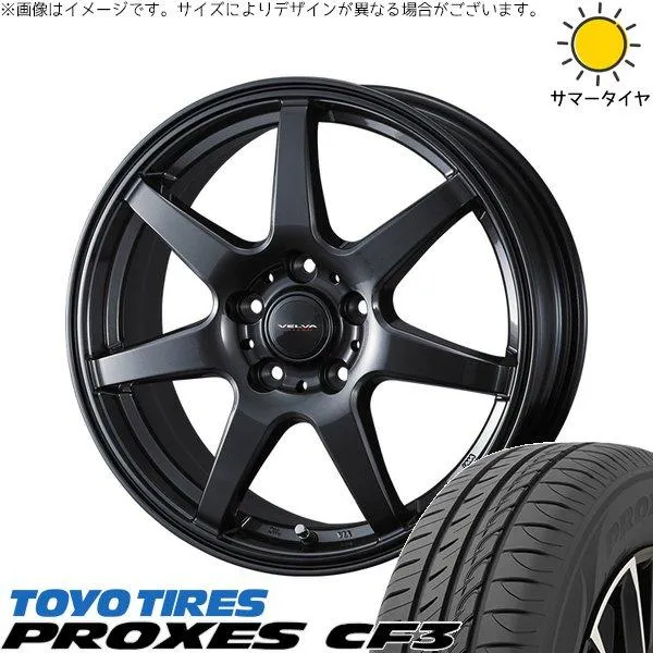 フォレスター 215/55R17 ホイールセット | プロクセス CF3 \u0026 ヴェルヴァ ワンダー 17インチ 5穴100