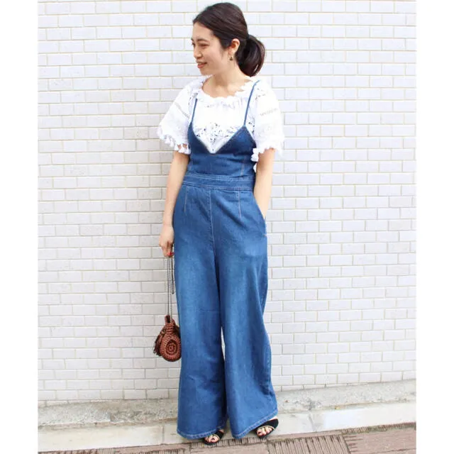 ♡IENA♡イエナ レースアップ サロペット