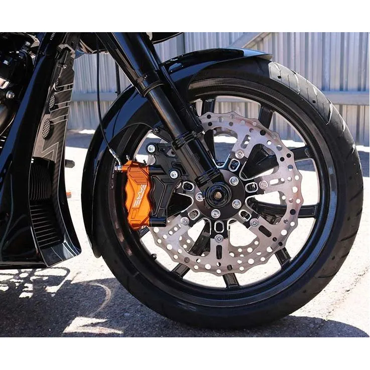 Paul Yaffe カフェ・フロントフェンダー 21インチ用 ブラックブラケット