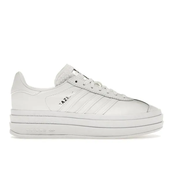adidas アディダス レディース スニーカー adidas Gazelle Bold Triple White (Women's) 【サイズ US_W_11】