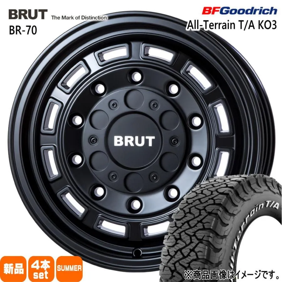 トヨタ ランクル 250 300 BFグッドリッチ 275/70R17 124/121S LT All-Terrain T/A KO3 夏用 サマータイヤ BRUT BR-70