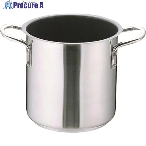 TKG ムラノ インダクション テフロンセレクト 寸胴鍋(蓋無)24cm  ■▼137-6981 AZV7803  1個