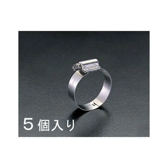 ESCO 184-206mm 強力型クランプ（410ステンレス製/5個） EA463CE-206 エスコ クランピング機器