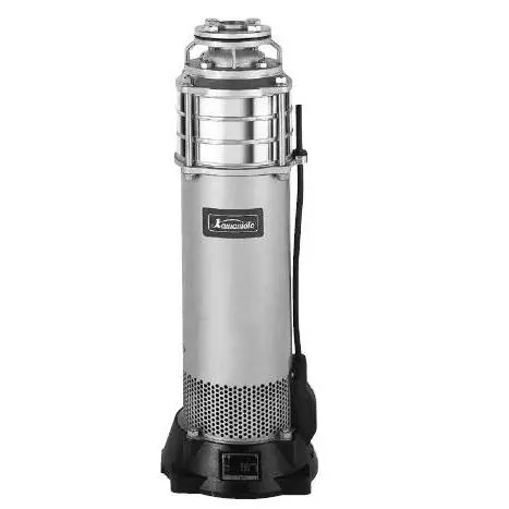 ●川本ポンプ【KURH2-405-5.5】50Hz ステンレス製水中タービンポンプ 三相200V 5.5kＷ KURH2形 温水用 温泉用〔HE〕