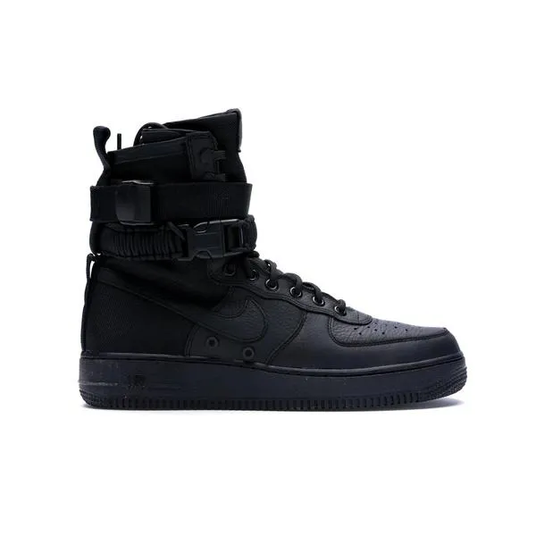 Nike ナイキ レディース スニーカー Nike SF Air Force 1 High Triple Black (Women's) 【サイズ US_W_10.5 】