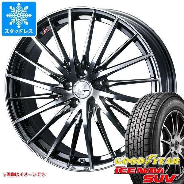 スタッドレスタイヤ グッドイヤー アイスナビ SUV 225/65R17 102Q レオニス FR 7.0-17