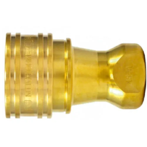日東 ( 日東工器 ) SPカプラ タイプA 真ちゅう製 ふっ素ゴムFKM X-100(07918) ( 4S-A BRASS FKM )