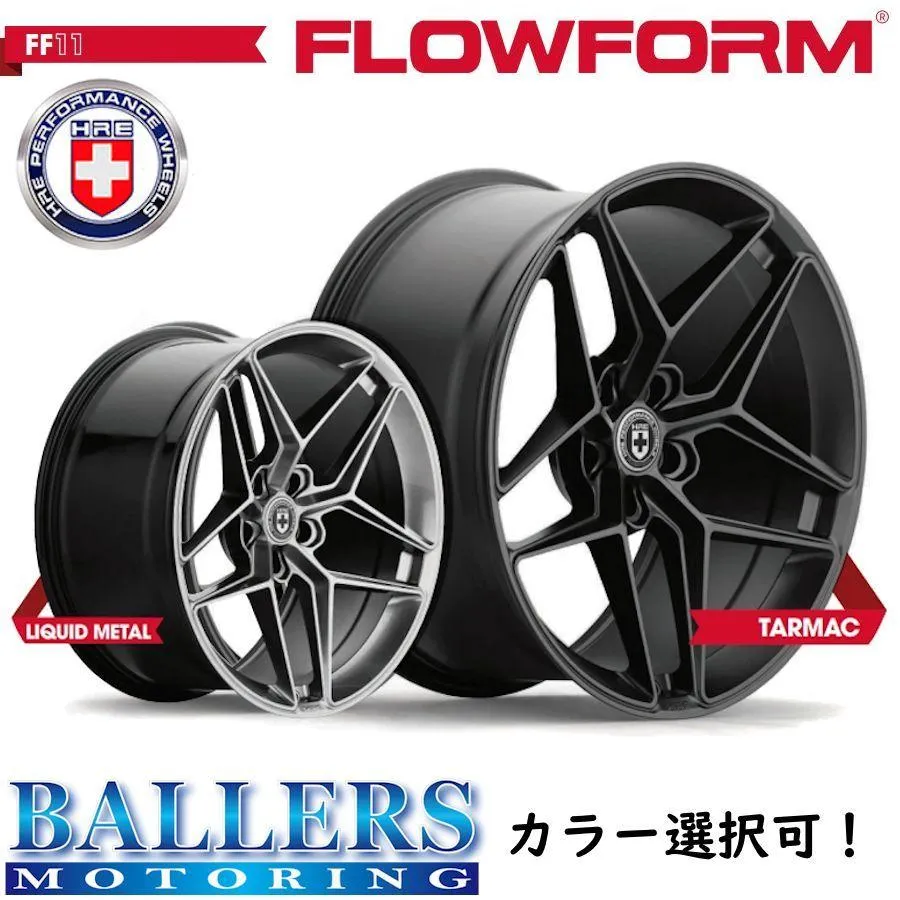 HRE FlowForm FF11 アウディ Allroad 2015年〜2021年 20inch 9.0J +25 ホイール カラー選択可能！ 1台分 PCD112/5H 正規品