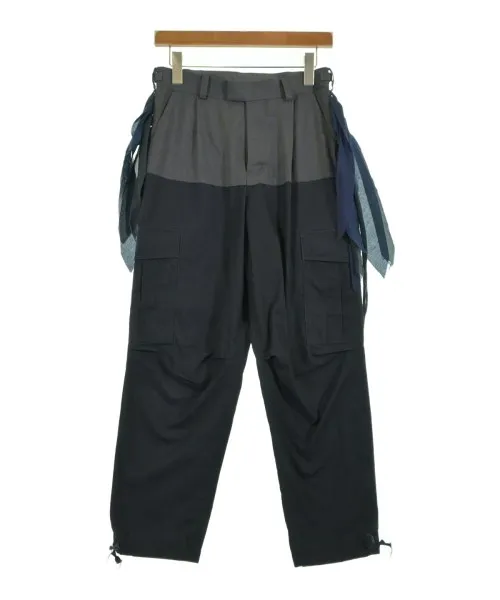 UNDER COVER アンダーカバーカーゴパンツ レディース 1(S位) 紺xグレー【中古】【古着】
