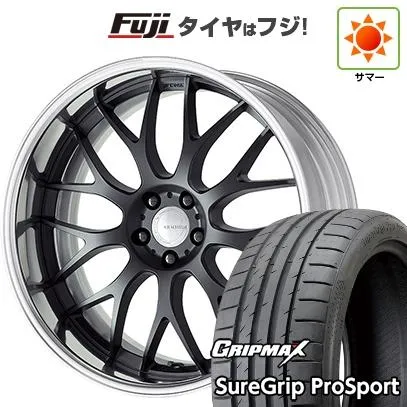 【新品国産車用5穴114.3】 | 夏タイヤ ホイール4本セット | 245/40R20 | PRO SPORT BSW | WORK ワーク グノーシスRX RXM | 20インチ