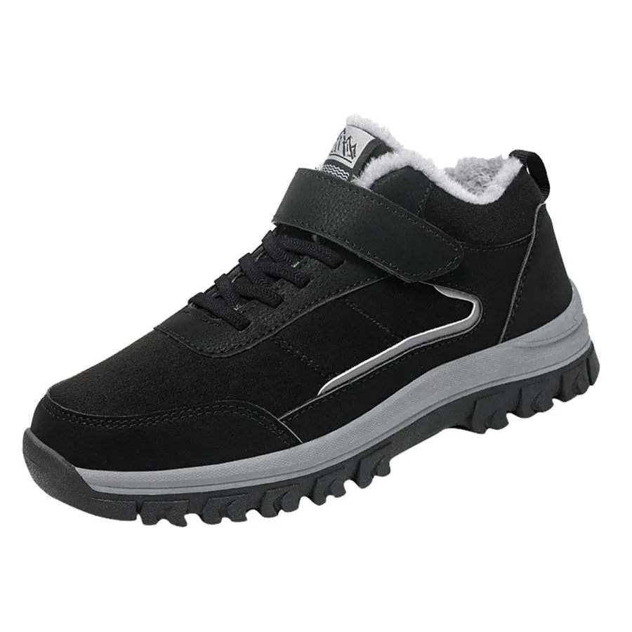 【並行輸入品】Black Snow Boots for Women Knee High Womens Tall Snow Boots Wate