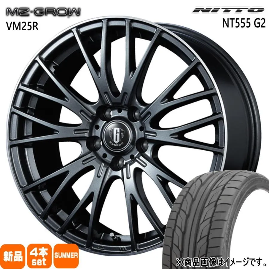 235/40R18 95Y XL ニットー NT555G2 夏用 サマータイヤ MZ-GROW VM25R ZE4 インサイト シビック