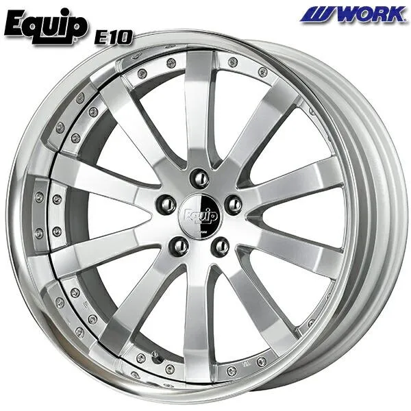 サマータイヤ ホイール4本セット 225/35R19インチ 5H114.3 WORK Equip ワーク エクイップ 10 シルキーリッチシルバー ラウフェン LK03