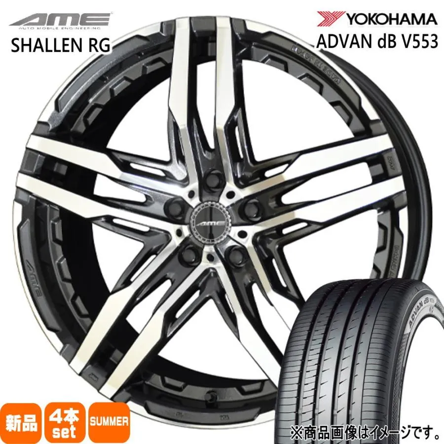 245/45R18 100W XL ヨコハマ ADVAN dB V553 夏用 サマータイヤ AME SHALLEN RG V36 V37 スカイライン  18インチ