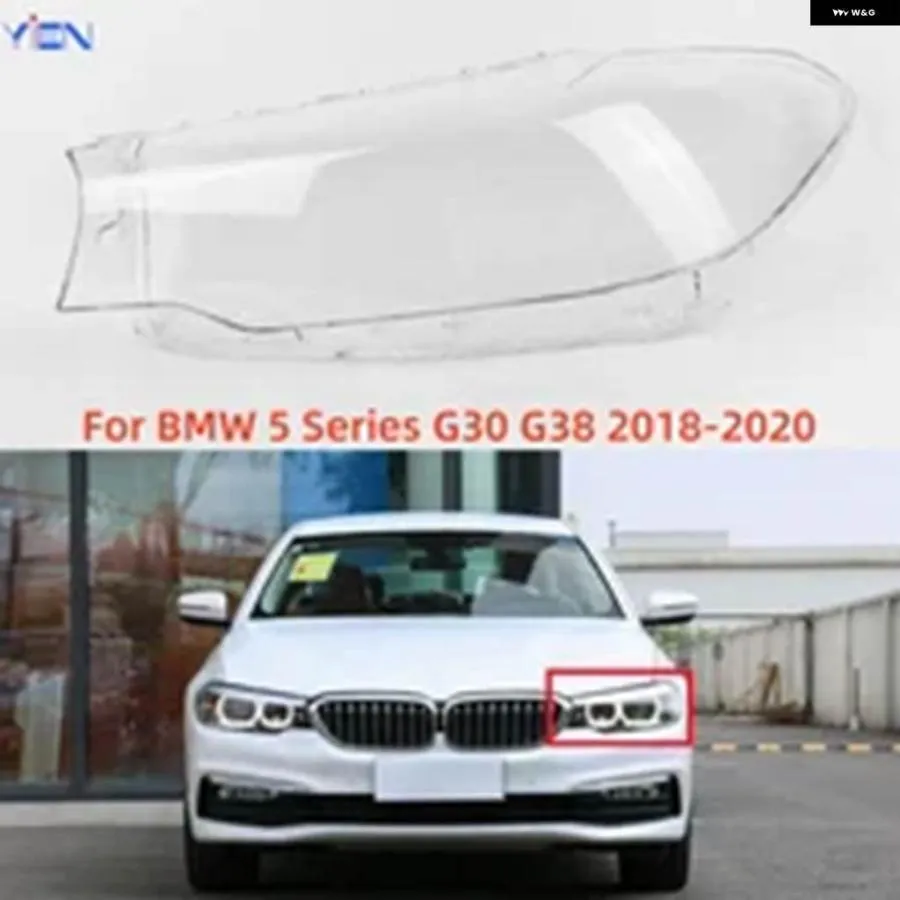 並行輸入品 BMW 5シリーズ G30 G38 520 523 525 528 530 2018 2019 2020 カー クリアPC ヘッドライト ガラスシェル