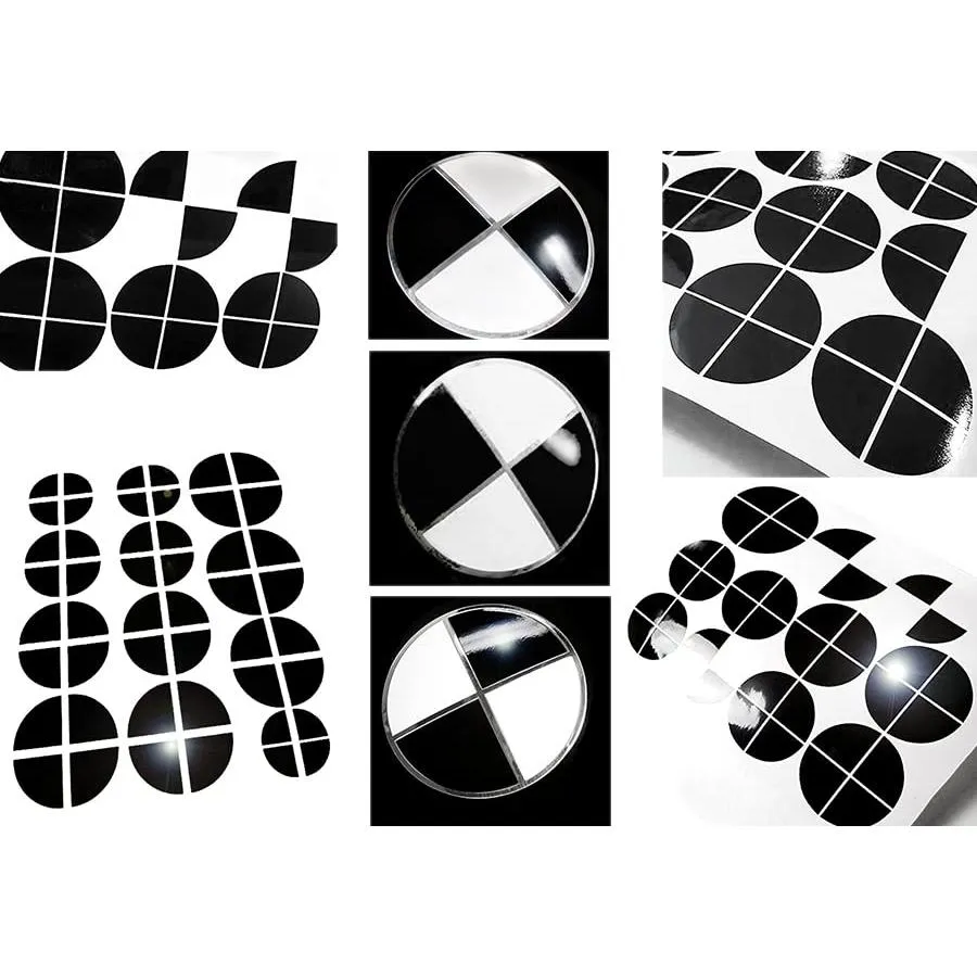 【並行輸入品】Atlas Auto Sports   Compatible with BMW   Gloss Black Stickers O