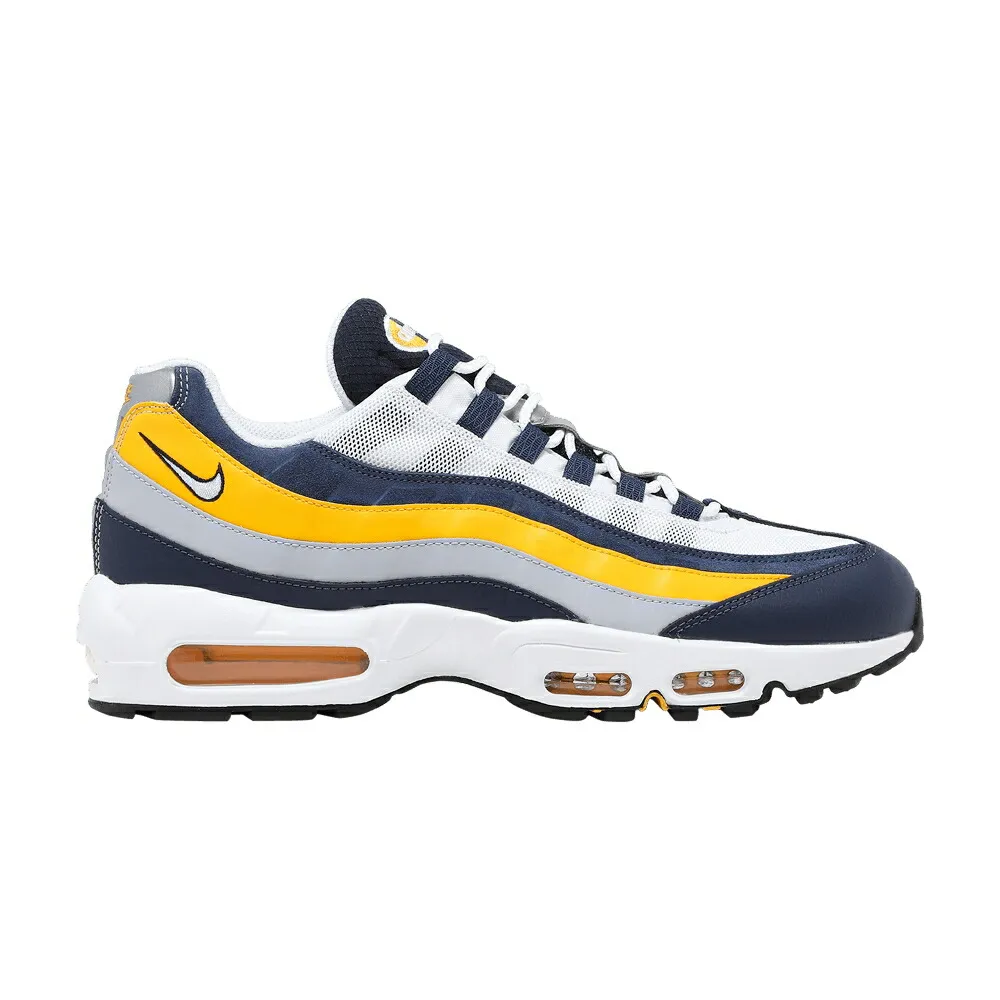ナイキ マックス 紺色 ネイビー ゴールド エアマックス MICHIGAN スニーカー メンズ NIKE AIR MAX 95 / MIDNIGHT NAVY UNIVERSITY GOLD