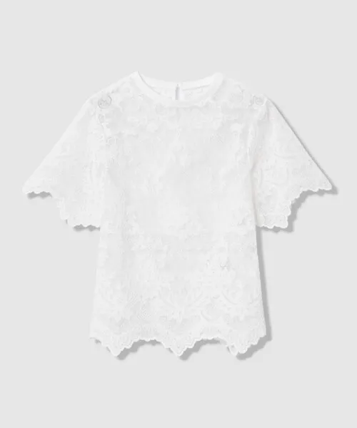 tシャツ 「LOULOU WILLOUGHBY」オーガンスカラＴシャツ レディース