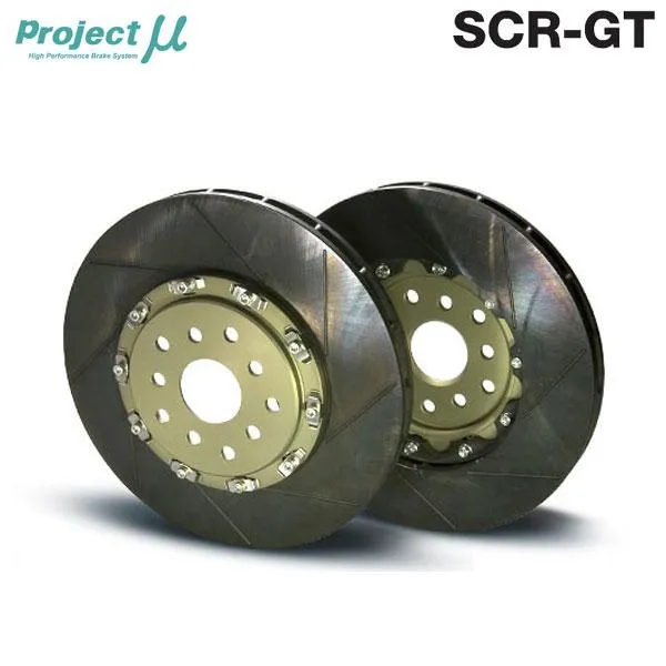 Project Mu プロジェクトミュー ブレーキローター SCR-GT タフラム フロント用 シビック FL5 R4.9〜 タイプR