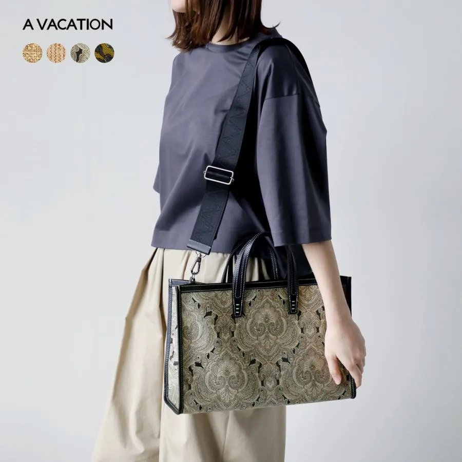 ア ヴァケーション A VACATION  2way スクエア トートバッグ BREAD M 26ss-a64 レディース  春夏 2026ss新作