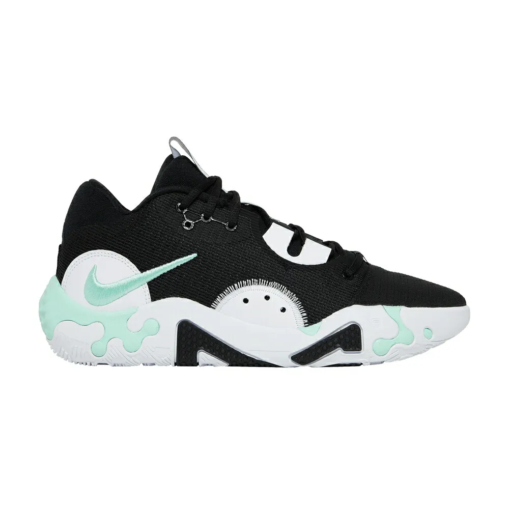 ナイキ 黒色 ブラック 緑 グリーン 白色 ホワイト BLACK GREEN スニーカー メンズ NIKE PG 6 MINT / BLACK MINT GREEN WHITE