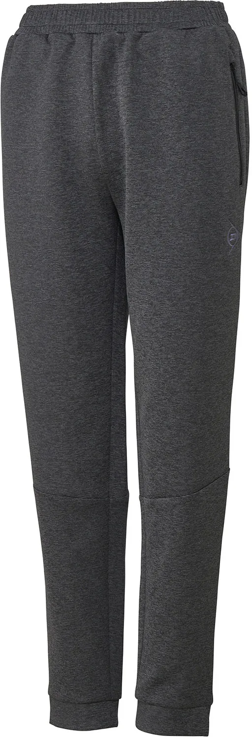 DUNLOP （ダンロップ） テニス スウェット・トレーナ SWEAT PANTS 【杢ブラック】 DAN-3580 295 スウェットパンツメンズ パンツ メンズ・レディース 男性用・女性用 ブラック 黒 20SS {NP}