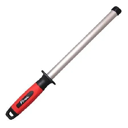 【並行輸入品】 10-Inch Diamond Rod Sharpener,Professional Honing Sharpening Tools, Chef Kitchen Knife Scissors Pruning Shears Sharpening Honing Rod,