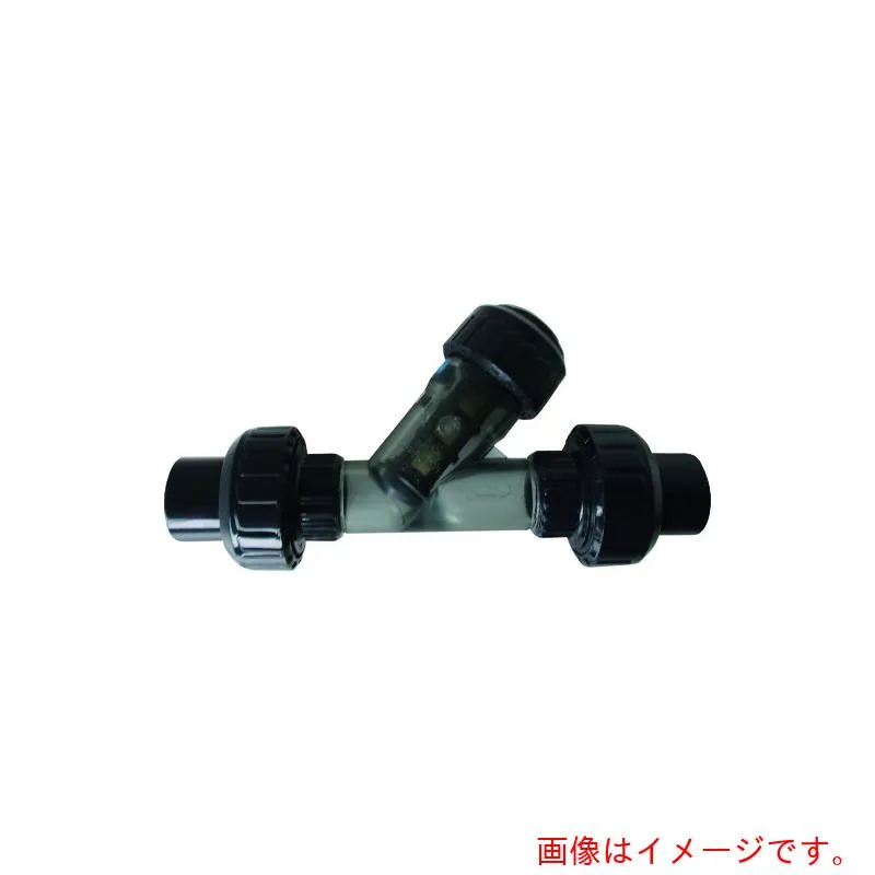 【別途送料あり】積水化学工業（SEKISUI） エスロン ストレーナ 本体材質ＰＶＣ シール材質ＥＰＤＭ ユニオンＴＳ ５０Ａ 【品番：SE50TUZ】