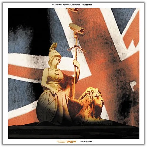 【クーポン配布中】Digital Oasis Visual Sonic アートパネルBluetoothスピーカー Banksy [BDLD-1907-006] BDLD-1907-006