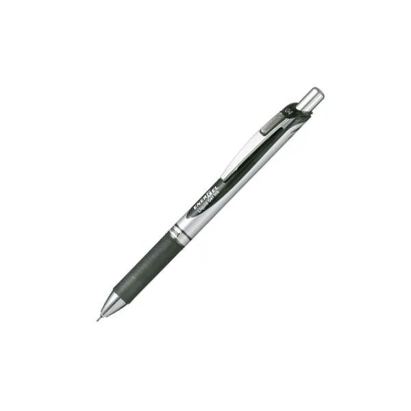 （まとめ） ぺんてる エナージェルノック ボール径：0.4mm 黒〔×50セット〕