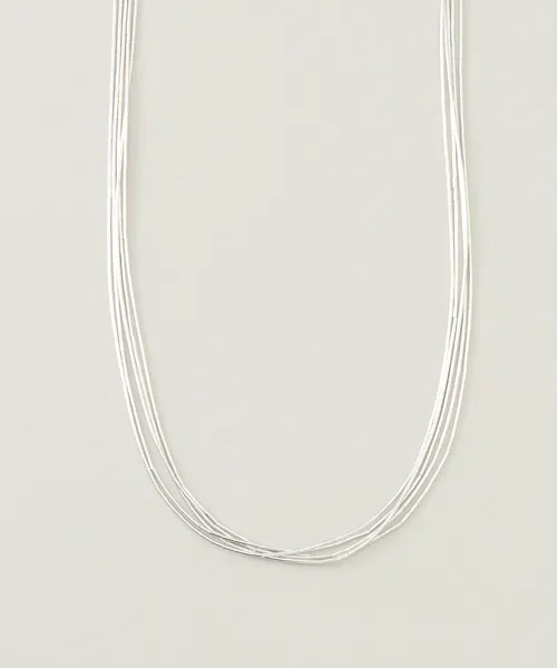 ネックレス 「追加」Native SilverStreams ネックレス5連 45cm NSS1005450 レディース