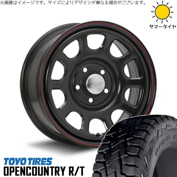 カローラクロス 215/70R16 ホイールセット | オープンカントリー R/T \u0026 デイトナ SS 16インチ 5穴114.3