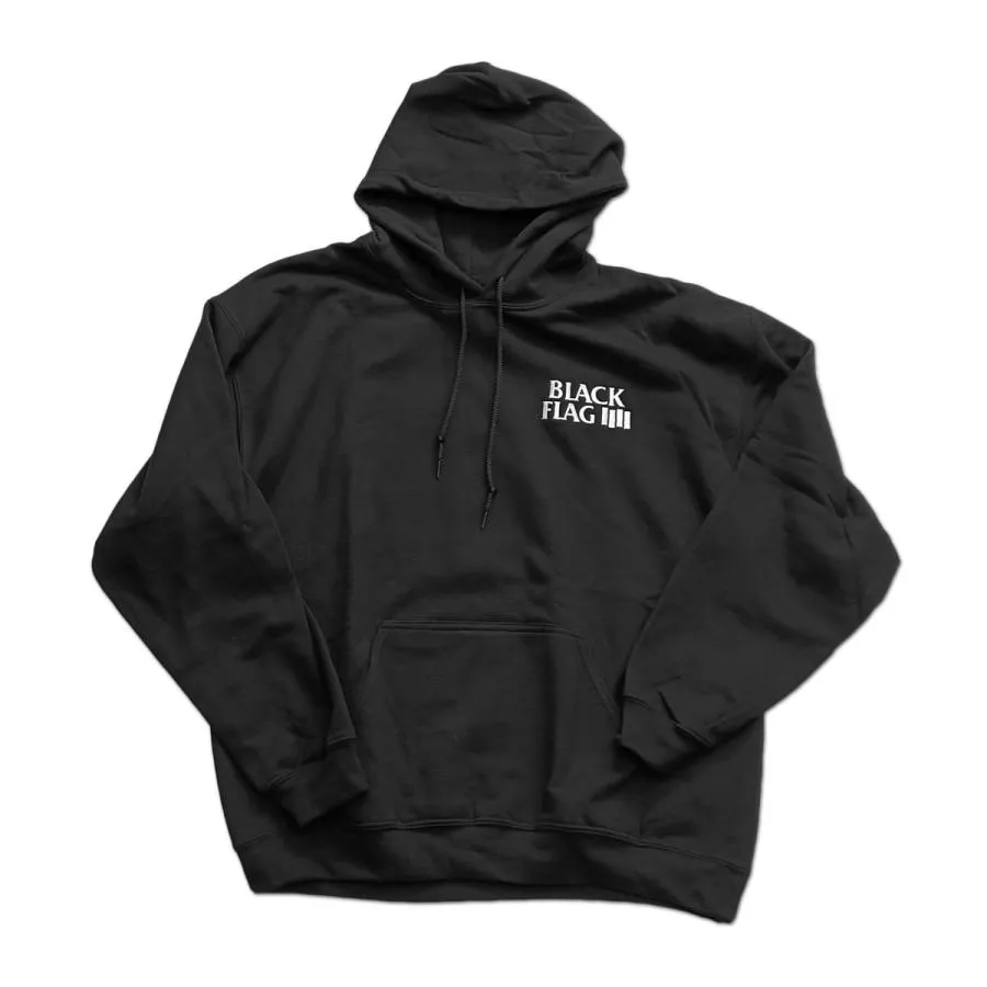 Black Flag プルオーバーパーカー ブラック・フラッグ Bars And Logo XL