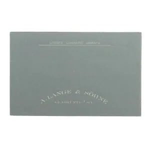【送料無料】腕時計 ランゲソーネランゲグラシュテカードalange amp; sohne lange glashutte 1sa guarantee twofold card