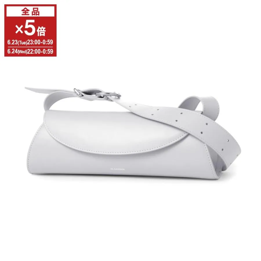 ジルサンダー JIL SANDER ショルダーバッグ CANNOLO SMALL カンノーロ グレー レディース j07wd0023-p5355-058