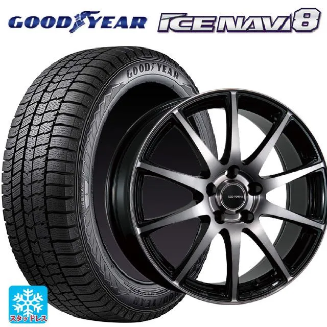 スバル WRX S4(VBH)用 245/40R18 93Q グッドイヤー アイスナビ8 エコフォルム CRS23