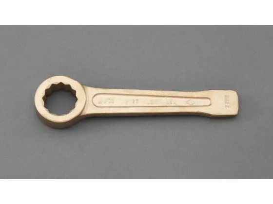 【レビュー投稿で100円OFFクーポン】【お取り寄せ】エスコ 打撃めがねレンチ ノンスパーキング 65mm EA642LA-165 めがねレンチ レンチ スパナ プーラー 作業用品 工具